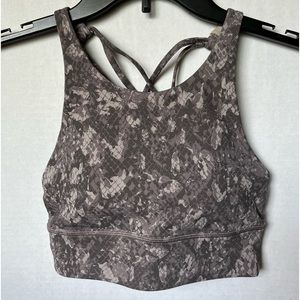 Free to Be High-Neck Longline Bra